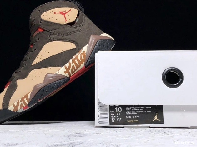Cheap 7 Jordan Air AT3375-200 Patta x SP 
